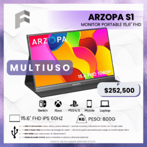 Monitor Portable ARZOPA S1 15.6"