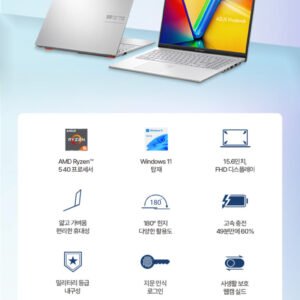ASUS VivoBook Go E1504FA-WS51 Ryzen 5 40 8GB 512GB 15.6" FHD Windows 11